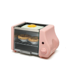 Cute Multifunction Mini Eggs Omelette Frying Pan Electric Breakfast Machine Oven